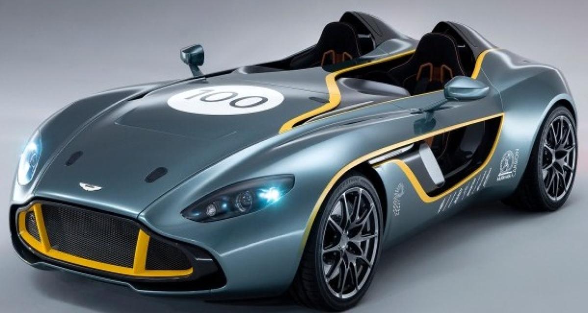 Aston Martin CC100 concept : quel gâteau d'anniversaire ! [+vidéo]
