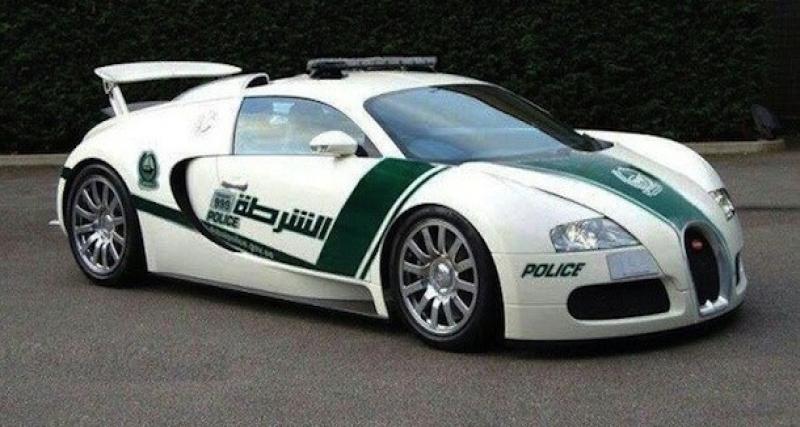  - La police de Dubaï craque, maintenant, pour la Veyron 