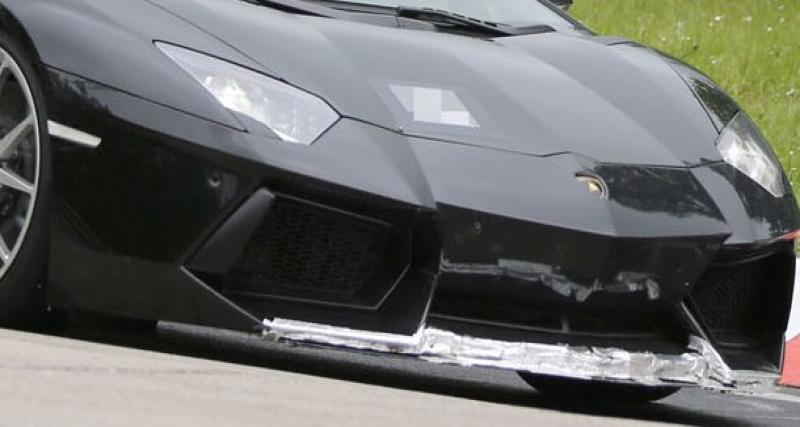  - Spyshot : Lamborghini Aventador SV