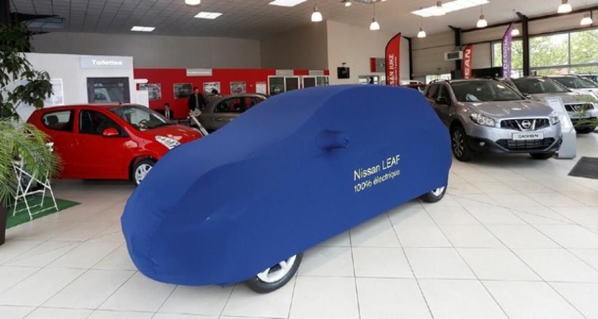 Nissan Leaf : 10 000 unités liment les routes européennes