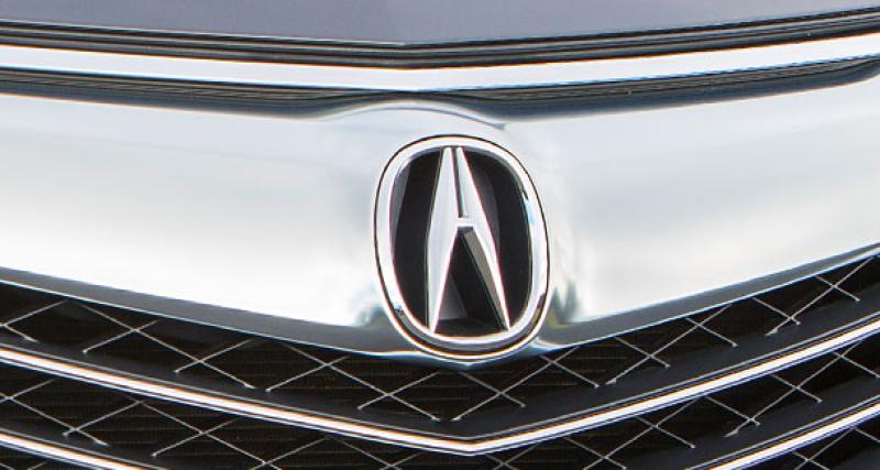  - Acura bientôt made in China?