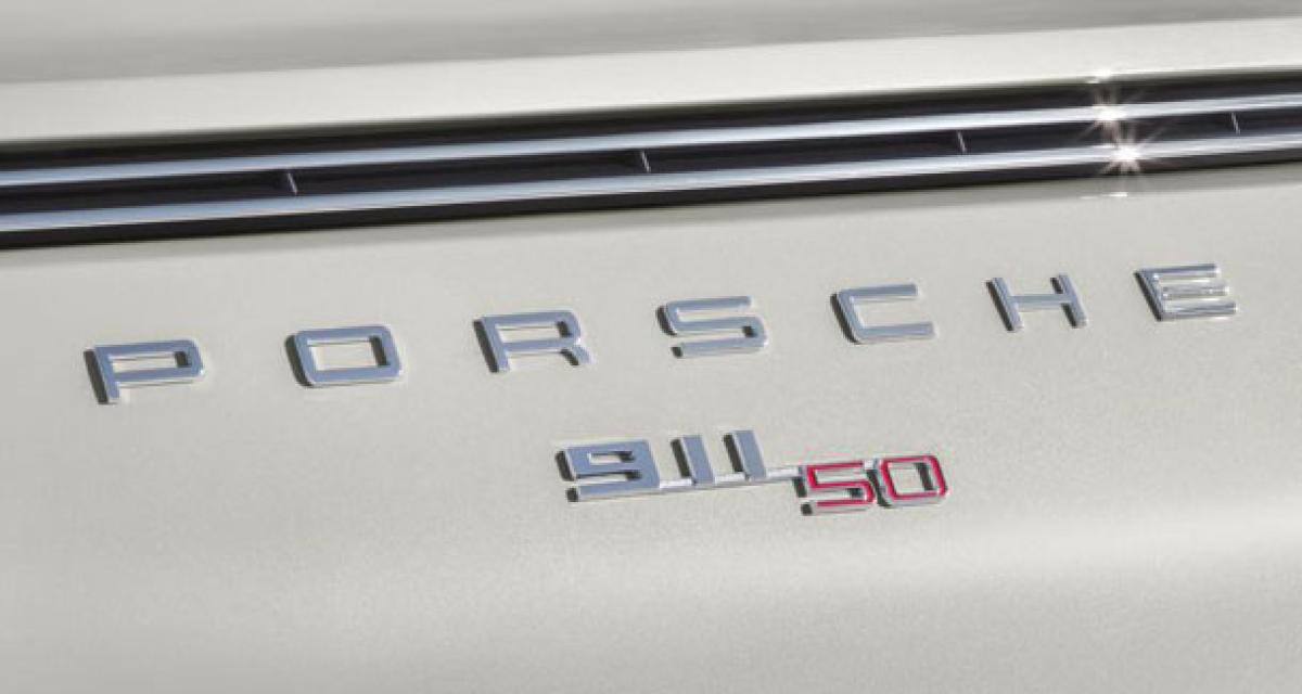 Porsche 911, édition limitée pour les 50 ans