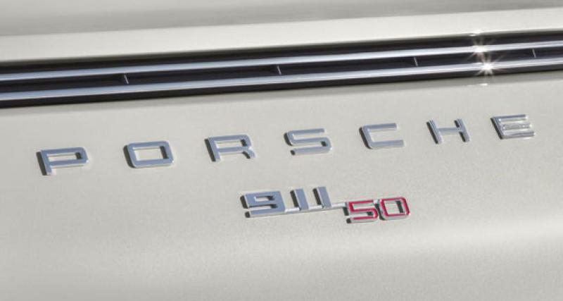  - Porsche 911, édition limitée pour les 50 ans
