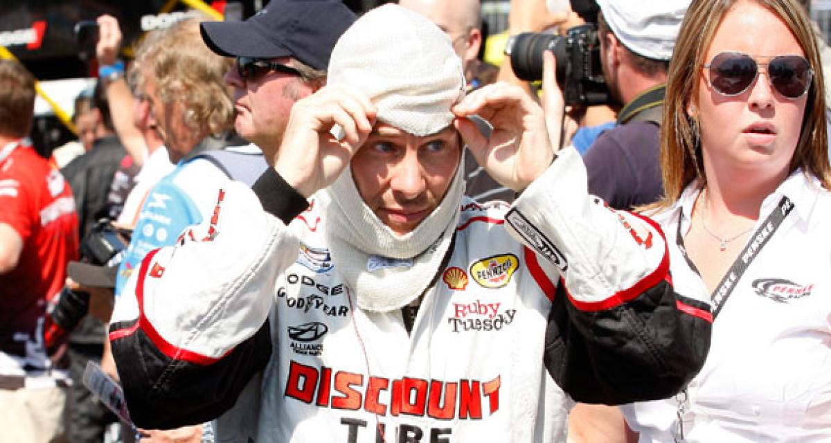 NASCAR : Jacques Villeneuve en piste à Sonoma