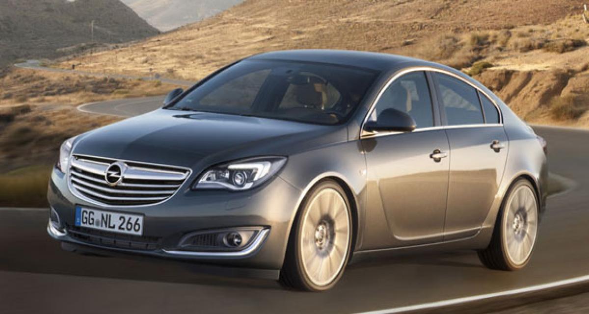 Opel Insignia, amélioration continue