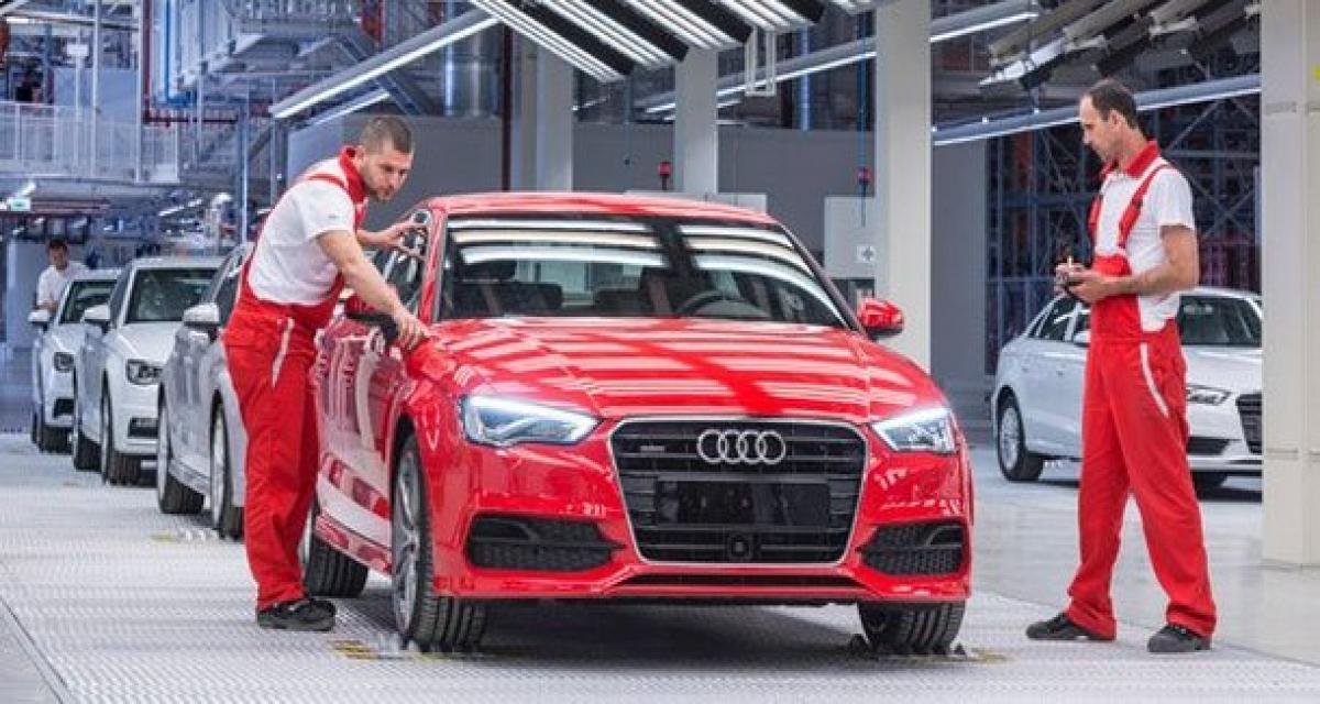 Audi A3 berline : la production lancée
