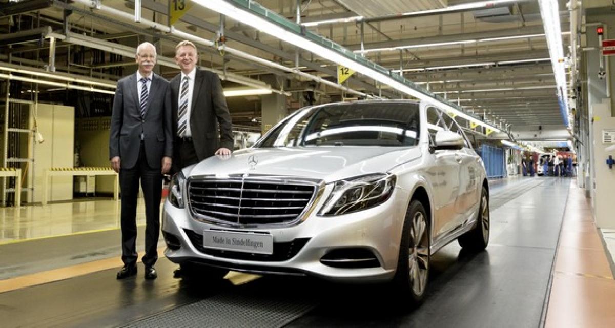 Mercedes lance la production de la Classe S