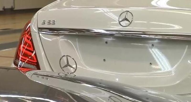  - La Mercedes S63 AMG se profile en vidéo