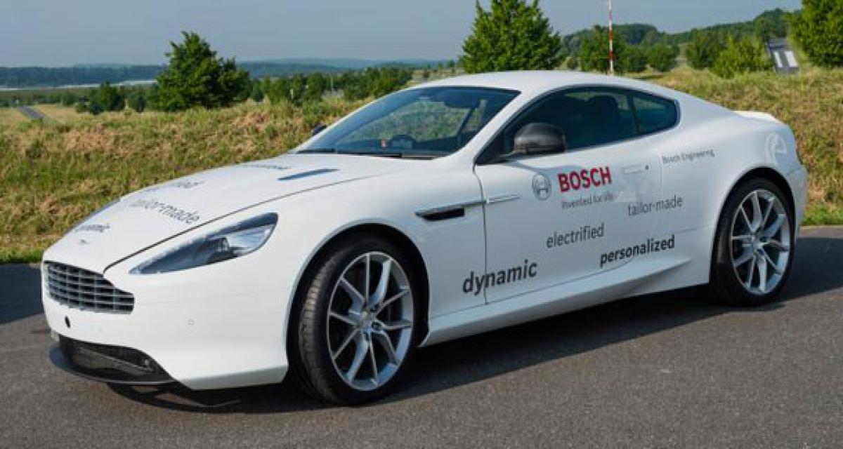 Une Aston Martin DB9 hybride rechargeable