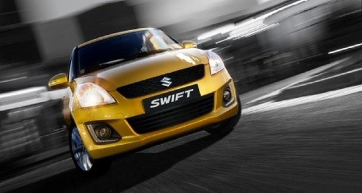 Suzuki Swift : le petit restylage en fuite