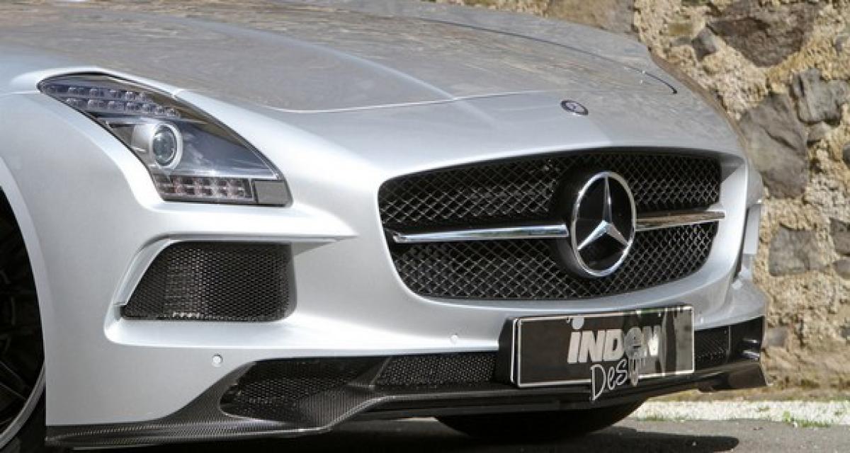 Borrasca : le roadster Mercedes SLS AMG signé Inden Design