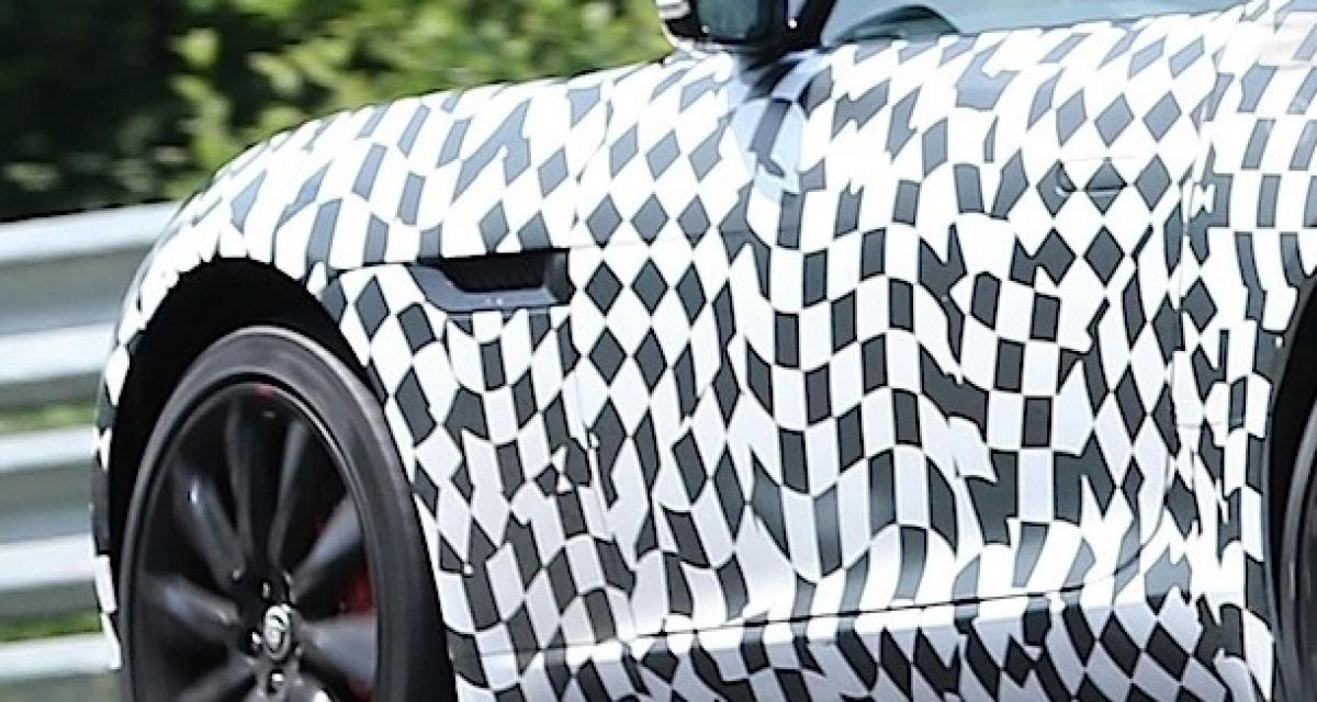 Spyshot : Jaguar F-Type Coupé au Nürburgring