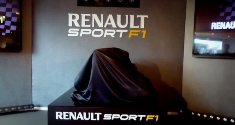  - F1 2014: présentation "live" du Renault Energy F1
