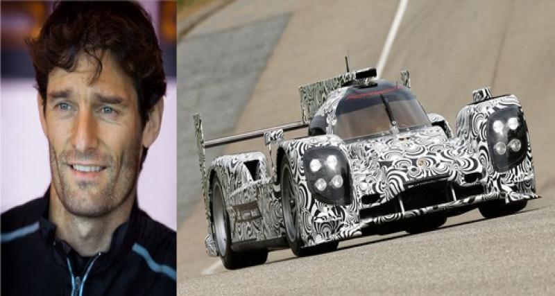  - Mark Webber se retire de la F1 et rejoint Porsche en WEC