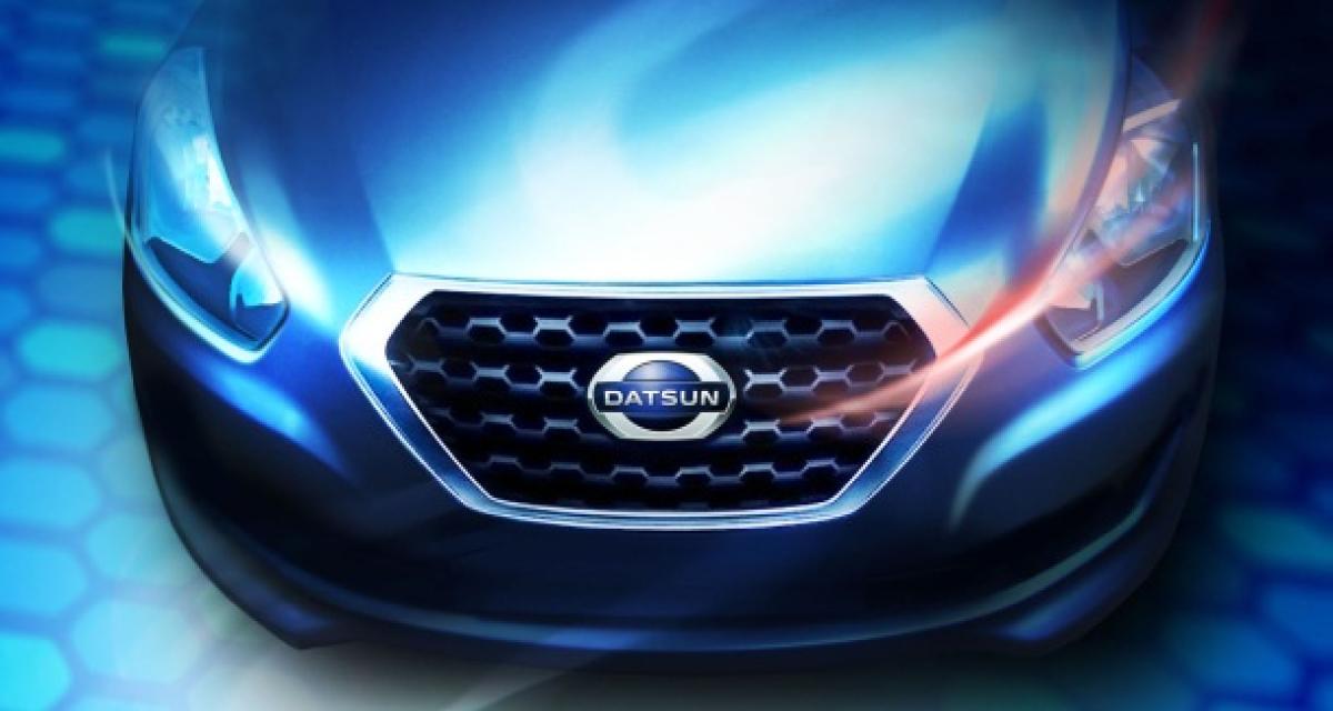 Datsun dévoile les premiers aperçus de sa nouvelle voiture