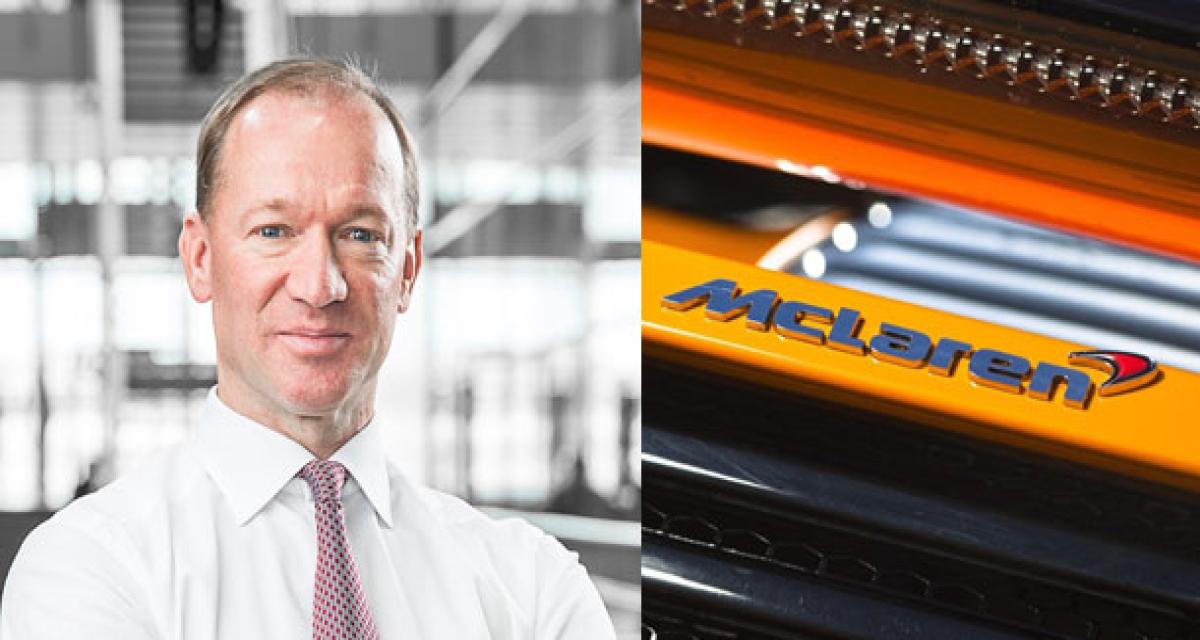 Un nouveau patron pour McLaren Automotive