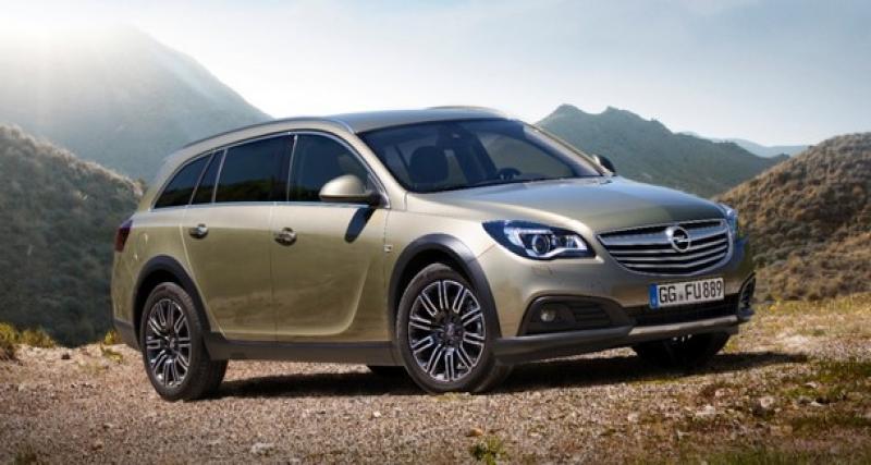  - Francfort 2013 : Opel Insignia Country Tourer