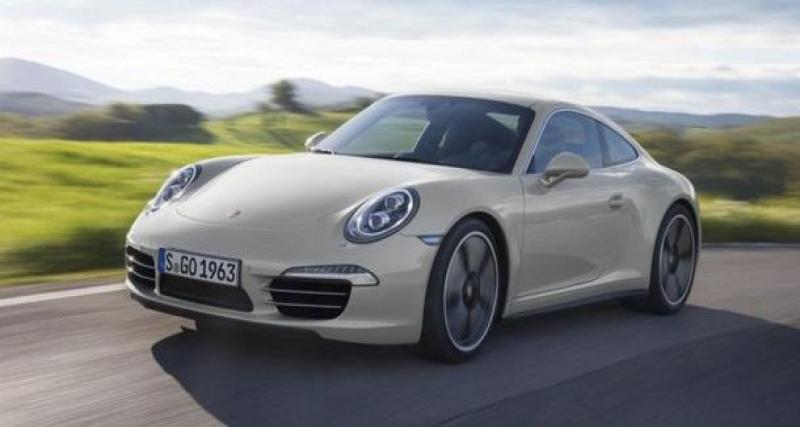  - Pack "50th Anniversary" sur tous les modèles Porsche 911
