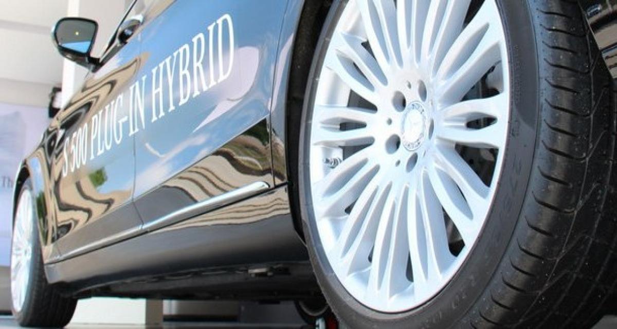 Spyshot : Mercedes S500 Plug-In Hybrid