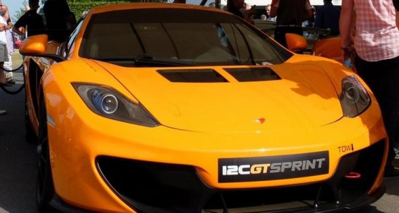  - Goodwood 2013 live : McLaren 12C GT Sprint
