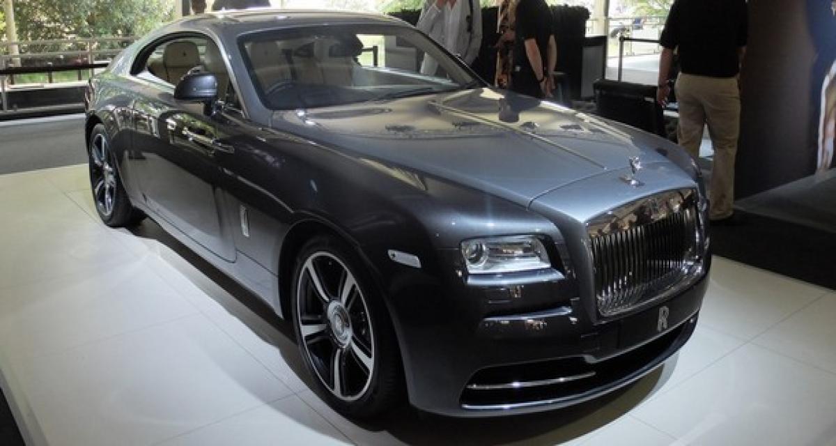 Goodwood 2013 live : Rolls-Royce Wraith