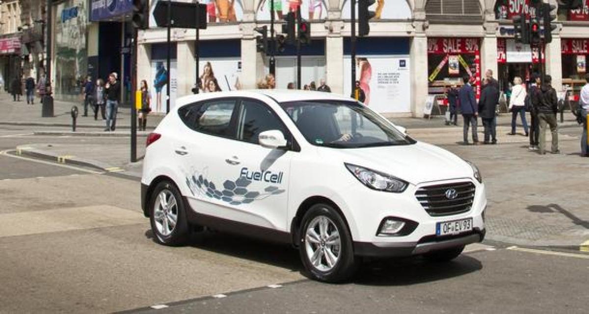 Hyundai ix35 Fuel Cell : welcome to London