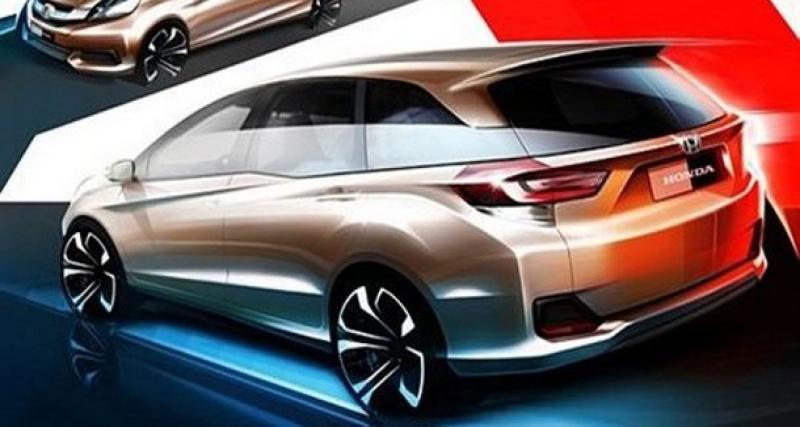  - Honda Brio MPV : premier teaser