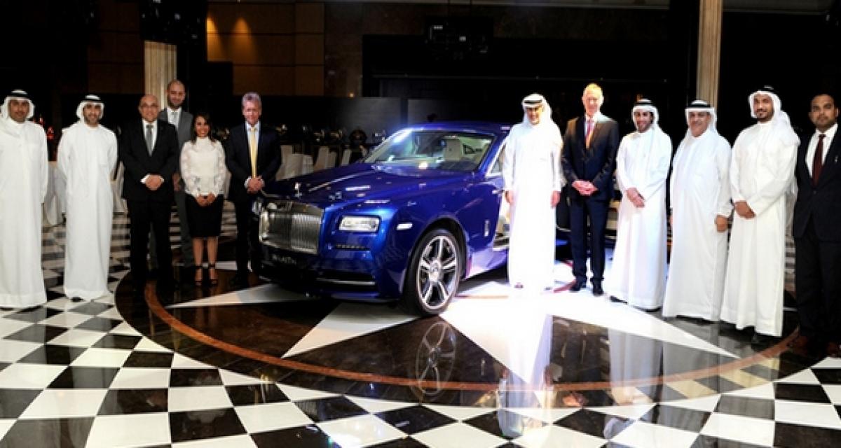 La Rolls-Royce Wraith lancée au Bahreïn