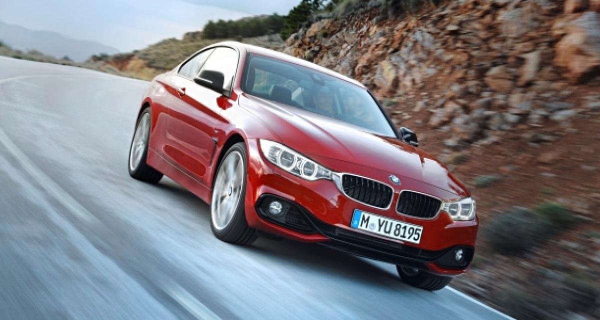 BMW Série 4: les tarifs