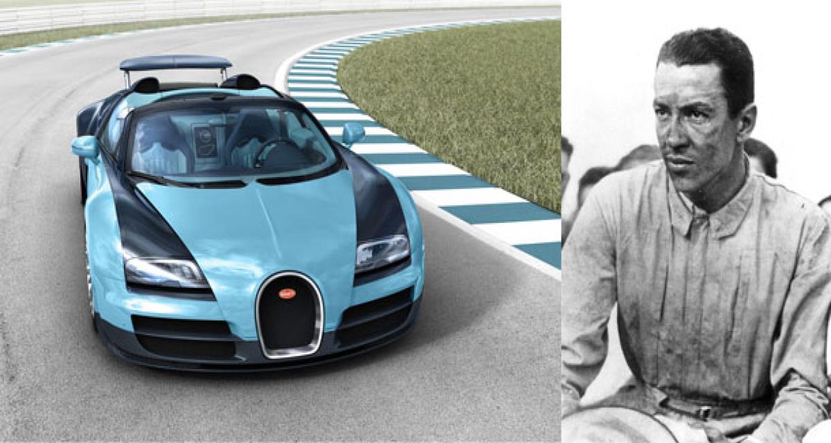 Bugatti Veyron Jean-Pierre Wimille, honneur aux légendes