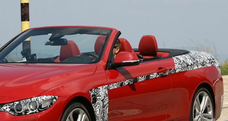  - Spyshots : BMW Série 4 Cabrio, à découvert