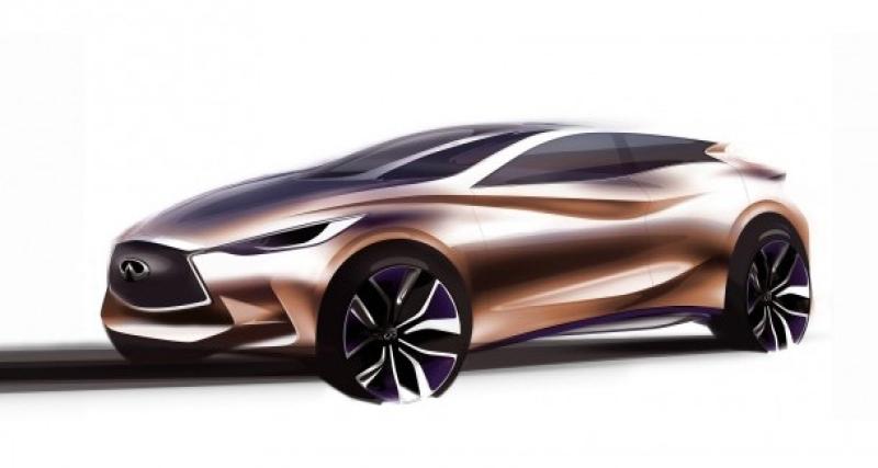  - Francfort 2013 : Infiniti dévoile la première image de son Q30 Concept