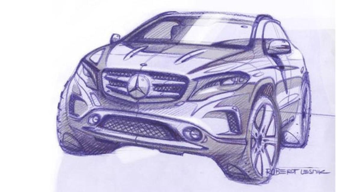 Francfort 2013 : le Mercedes GLA en sera
