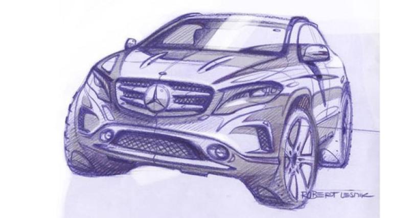  - Francfort 2013 : le Mercedes GLA en sera
