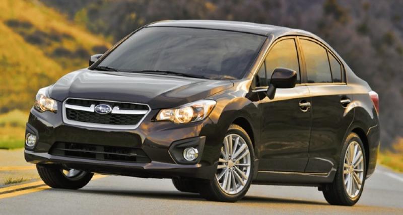 - Le succès de Subaru l'oblige à revoir sa position de constructeur de marché de niche