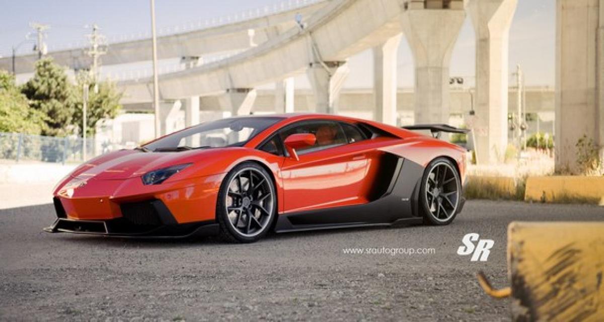 Lamborghini Aventador : entre Liberty Walk et SR Auto Group