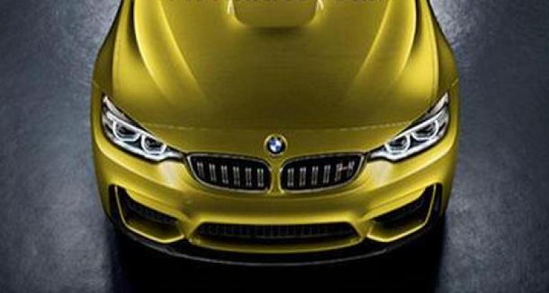  - BMW M4 Coupé Concept en fuite ?