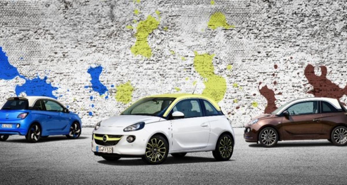 Francfort 2013 : personnalisation enrichie pour l'Opel Adam