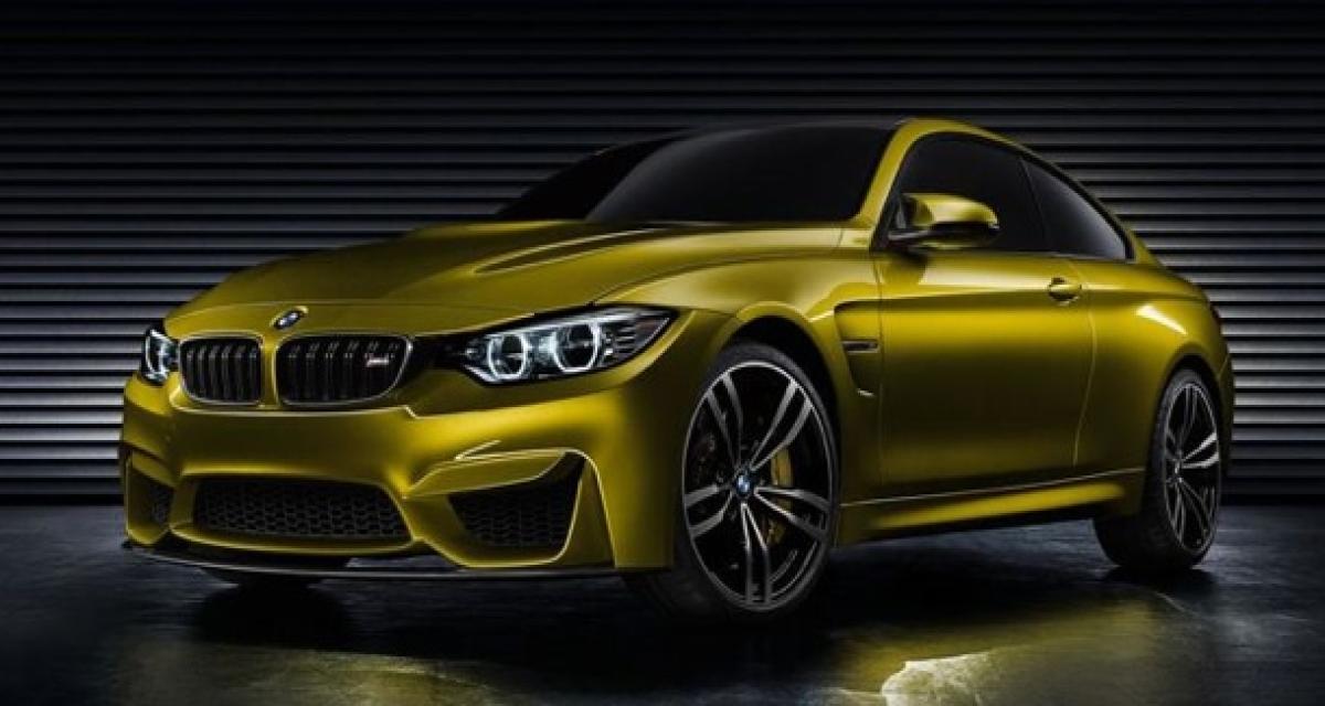 Premières images de la BMW M4 Concept