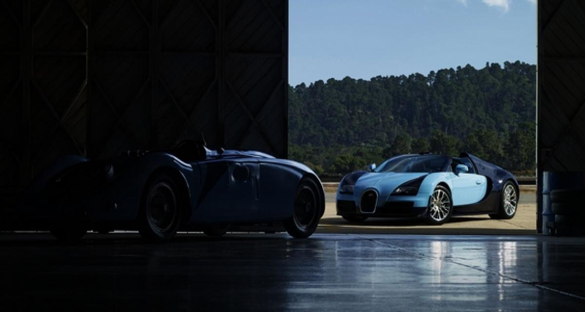 Pebble Beach 2013 : Bugatti Veyron Grand Sport Legend Jean-Pierre Wimille, nouvelles images