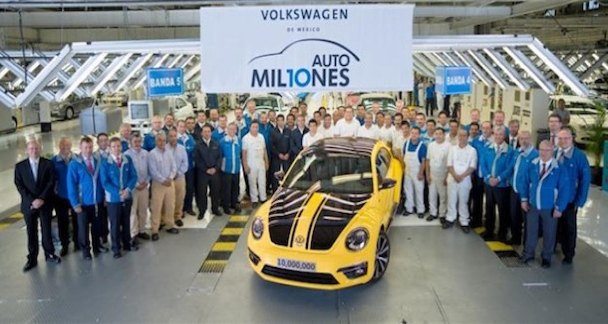 10 millions de Volkswagen produites au Mexique
