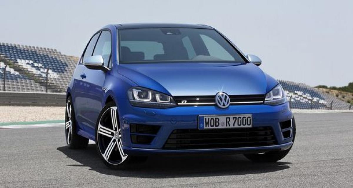 Francfort 2013 : la nouvelle Volkswagen Golf R est trop rapide