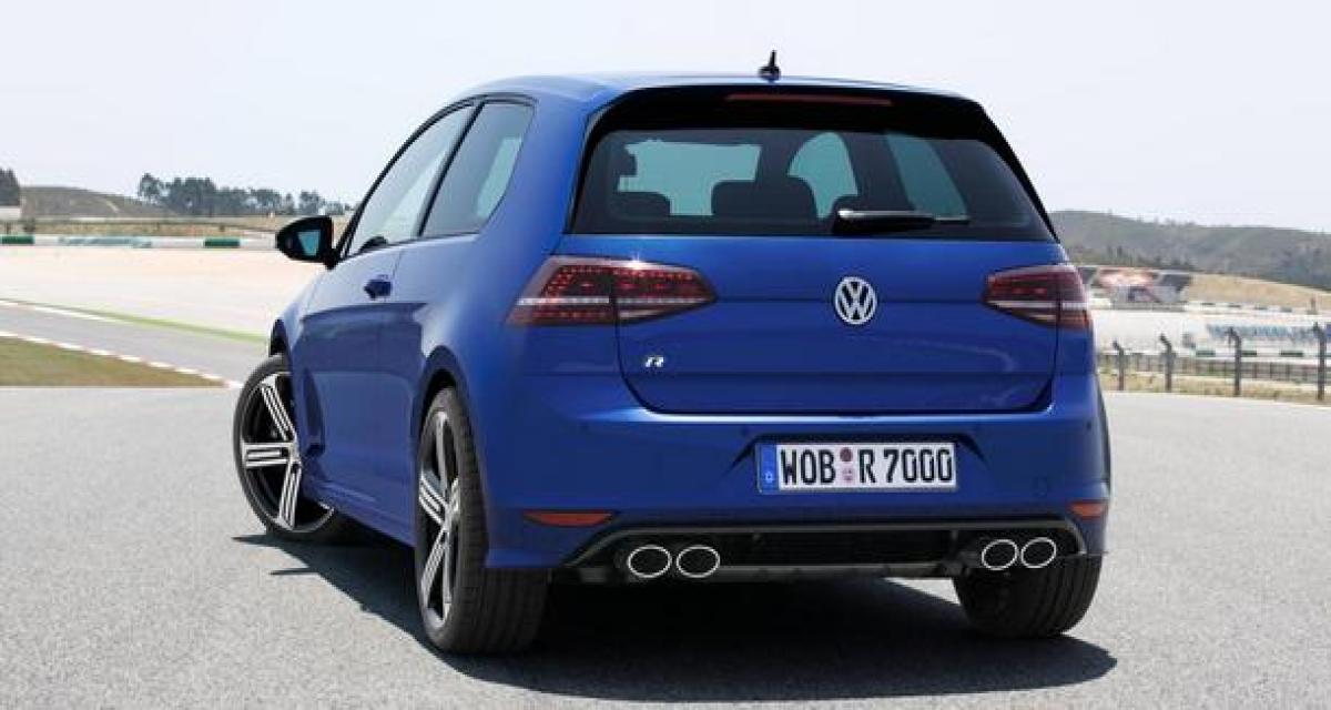 Francfort 2013 : Volkswagen Golf R officielle