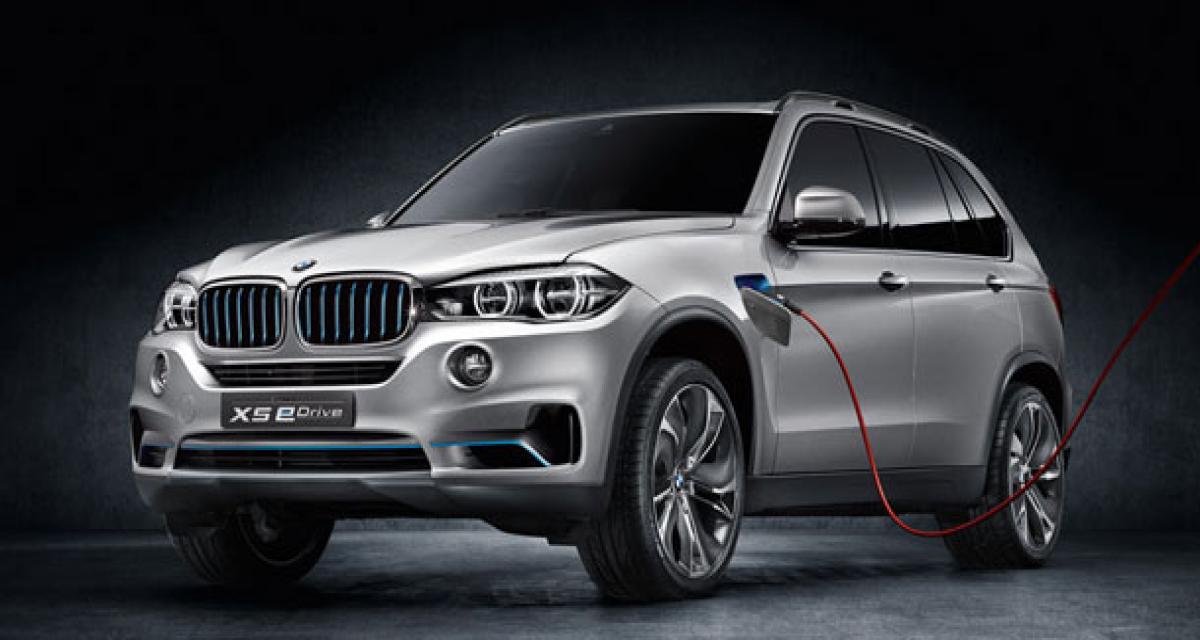 Francfort 2013 : BMW X5 e-Drive, hybride rechargeable