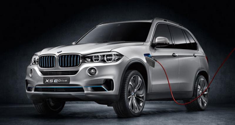  - Francfort 2013 : BMW X5 e-Drive, hybride rechargeable