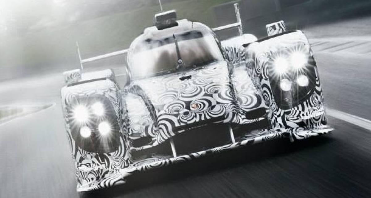 WEC 2014 : la Porsche LM P1 en dévoile un peu plus