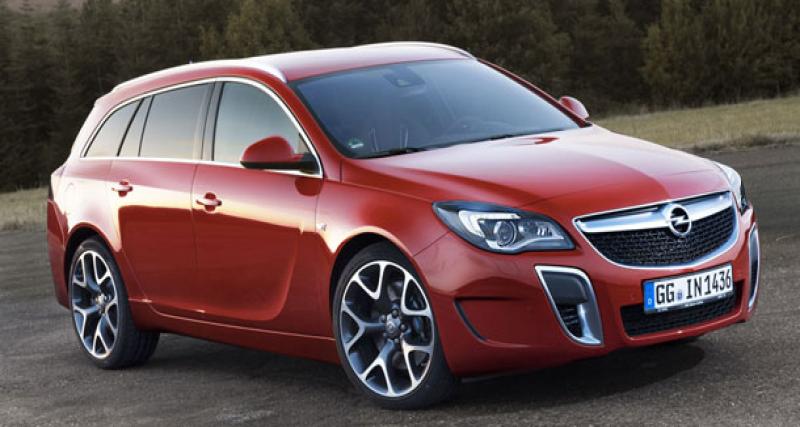  - Francfort 2013 : Opel Insignia OPC