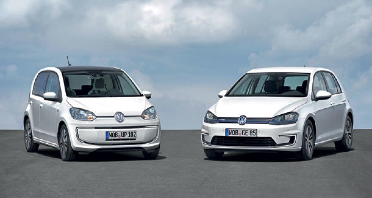 Francfort 2013 : Volkswagen e-Up! et e-Golf