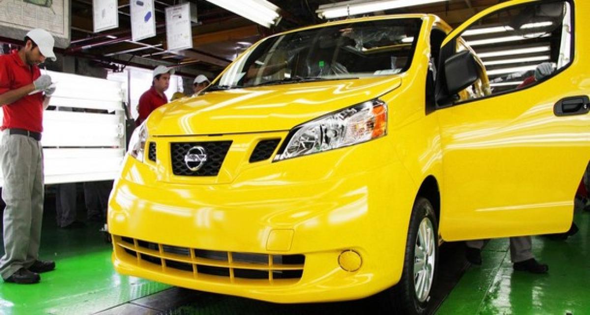 Nissan NV200 : la production du taxi de demain c'est maintenant