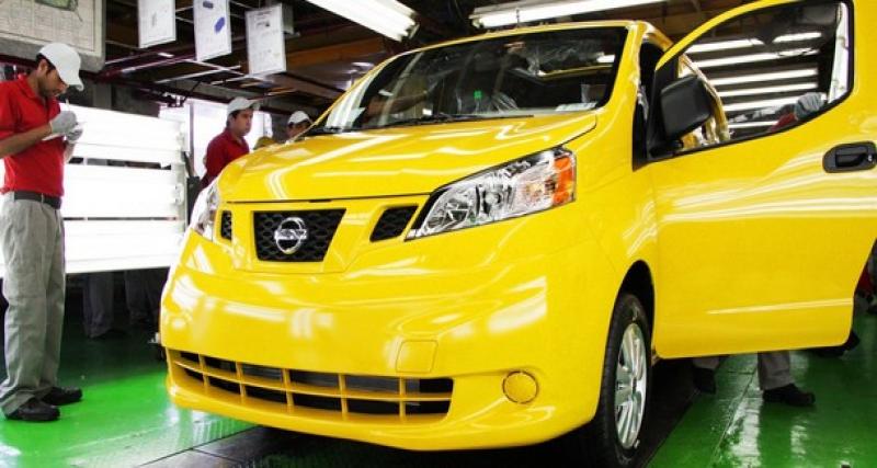  - Nissan NV200 : la production du taxi de demain c'est maintenant